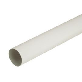 Tube de descente cylindrique Ø 100 diamètre Ø 100mm couleur Blanc Nicoll | TD1002B