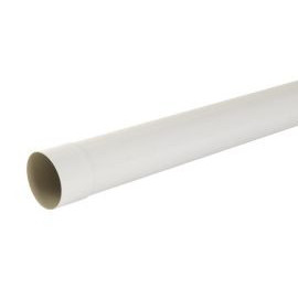 Tube de descente cylindrique Ø 100 diamètre Ø 100mm couleur Blanc Nicoll | TD1002PB