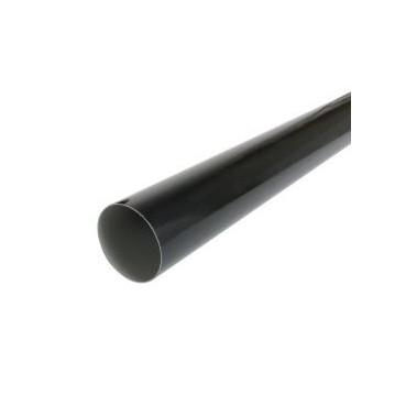 Tube de descente cylindrique Ø 100 diamètre Ø 100mm couleur Noir Nicoll | TD1003N