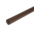 Image du produit : Tube de descente cylindrique Ø 80 diamètre Ø 80mm couleur Marron Nicoll | TD802M