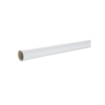 Tube de descente cylindrique Ø 80 diamètre Ø 80mm couleur Blanc Nicoll | TD802PB