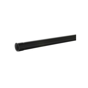 Tube de descente cylindrique Ø 80 diamètre Ø 80mm couleur Noir Nicoll | TD802PN