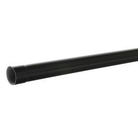 Tube de descente cylindrique Ø 80 diamètre Ø 80mm couleur Noir Nicoll | TD80PN