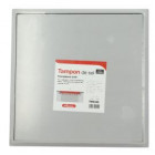 Image du produit : Tampon avec cadre 30 x 30 - largeur 300mm - longueur 300mm couleur Gris clair Nicoll | TRC30