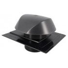 Image du produit : Chapeau de ventilation avec platine ardoise Atemax diamètre Ø 160mm - largeur 330mm - longueur 370mm couleur Gris anthracite Nicoll | VVA16A