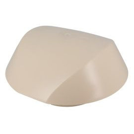 Chapeau de ventilation simple avec moustiquaire Atemax diamètre Ø 160mm couleur Sable Nicoll | VVM16S