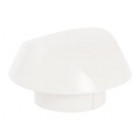 Image du produit : Chapeau de ventilation simple Atemax diamètre Ø 100mm couleur Blanc Nicoll | VVS10B