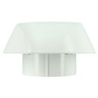 Image du produit : Chapeau de ventilation simple Atemax diamètre Ø 100mm couleur Blanc Nicoll | VVS10B