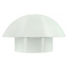 Image du produit : Chapeau de ventilation simple Atemax diamètre Ø 100mm couleur Blanc Nicoll | VVS10B