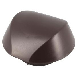 Chapeau de ventilation simple Atemax diamètre Ø 100mm couleur Marron Nicoll | VVS10M