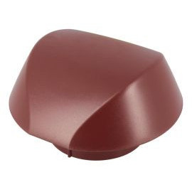 Chapeau de ventilation simple Atemax diamètre Ø 100mm couleur Rouge Nicoll | VVS10R