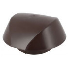 Image du produit : Chapeau de ventilation simple Atemax diamètre Ø 125mm couleur Marron Nicoll | VVS12M