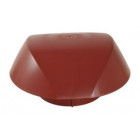 Image du produit : Chapeau de ventilation simple Atemax diamètre Ø 160mm couleur Rouge Nicoll | VVS16R