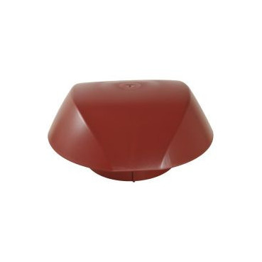 Chapeau de ventilation simple Atemax diamètre Ø 160mm couleur Rouge Nicoll | VVS16R