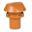 Image du produit : Chapeau avec adaptateur tuile à douille Atemax diamètre Ø 160mm x 150mm couleur Rouge Terracotta Nicoll | VVT16T