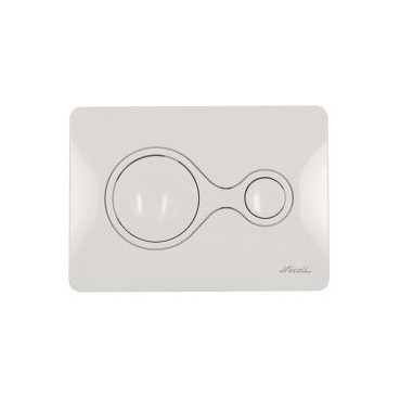 Plaque de commande Infinity - largeur 146mm - longueur 205mm Nicoll | WPCINFB