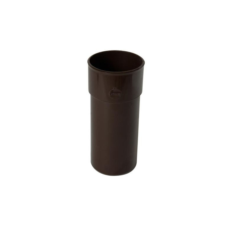 Manchette pour tube de descente cylindrique Ø 80 diamètre Ø 80mm couleur Marron Nicoll | ZRGTM