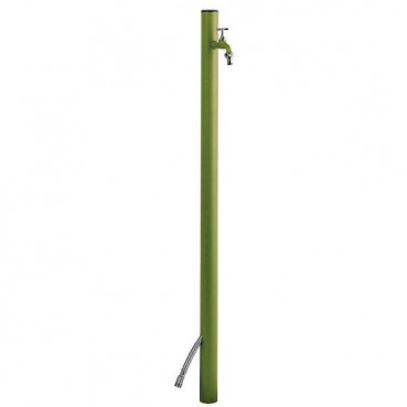 Borne de jardin LOOP 1 robinet vert | 00409VS