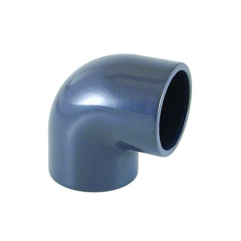 Coude 90° PVC pression 05 01 - 50 mm CEPEX | 01716