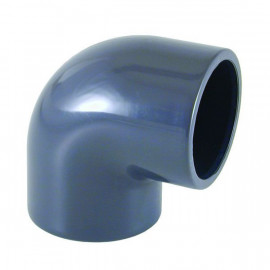 Coude 90° PVC pression 05 01 - 75 mm CEPEX | 01718