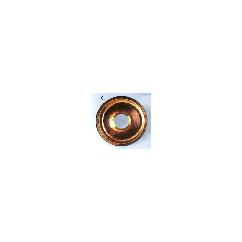 Rosace décorative ronde 3/4" 10 cm | 0184/C-100