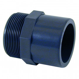 Embout PVC pression 05 15 - 63 mm - 50 x 1"1/2 CEPEX | 02089
