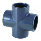 Image du produit : Croix PVC pression 05 28 - 50 mm CEPEX | 02235