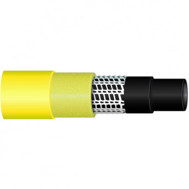 Tuyau d'arrosage PVC PRIMABEL jaune - 25 m TRICOFLEX | 116381