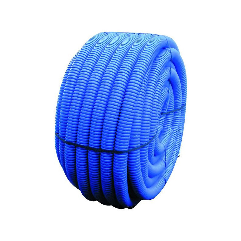 Gaine de protection pour réseaux d'adduction d'eau potable - 63 mm - Couronne de 50 M ELYDAN | 2273