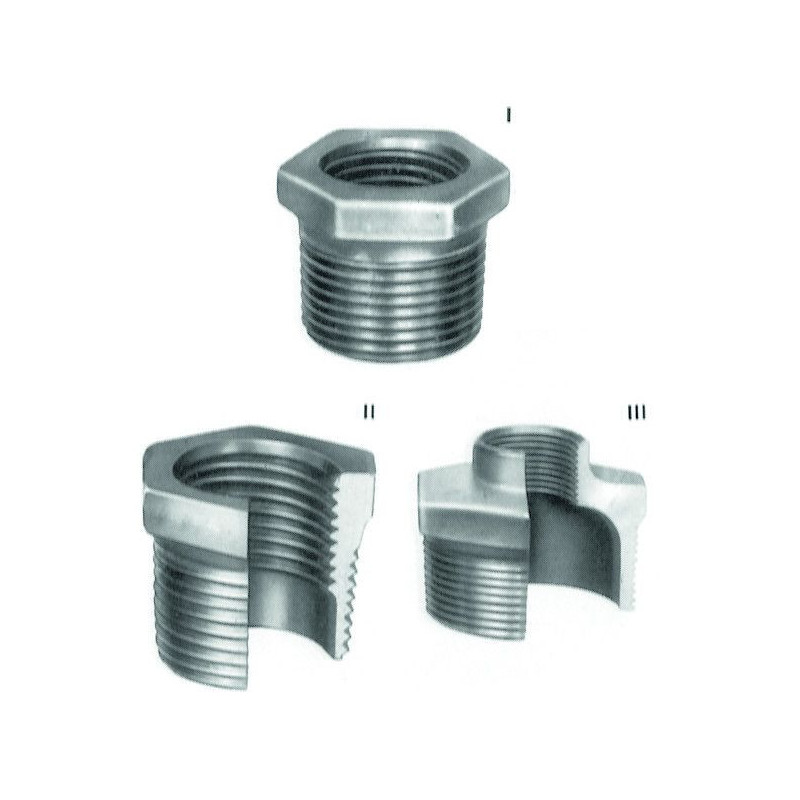 Manchon REDUIT MALE FEMELLE 241 GALVA - 1''1/2 - 1''1/4 AFY | 241 1P1/2 1P1/4 G