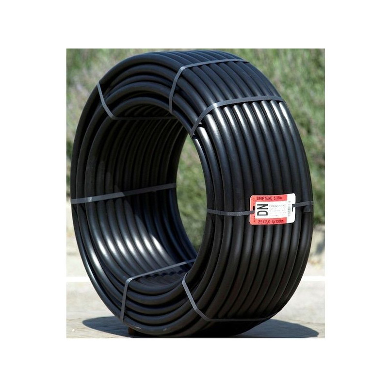 Tube polyéthylène PEHD irrigation 6,3 bar - 32 mm - 25 m RYB | 7815