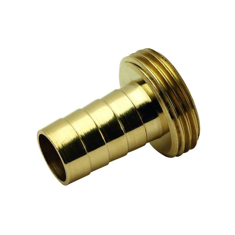 Raccord d'arrosage laiton cannelé 19mm - fileté 3/4" | 923