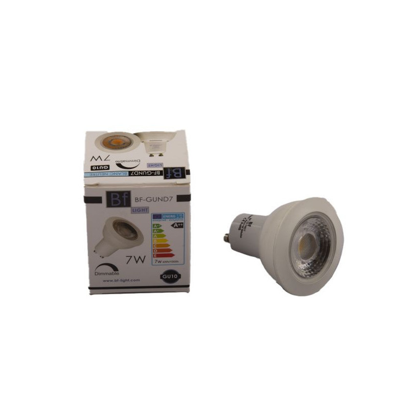 Lampe LED 230V GU10 7W 4000K 630 lm BF LIGHT | BF-GUND7