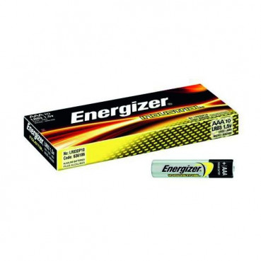 Pile LR03 AAA 1.5V ENERGIZER - Type de pile : AAA - Tension : 1,5 V - Nombre de piles : 10 - Type de conditionnement : boîte ENERGIZER | ENE361063