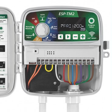 Programmateur secteur arrosage ESP-TM2 outdoor 12 stations RAIN BIRD | F54232