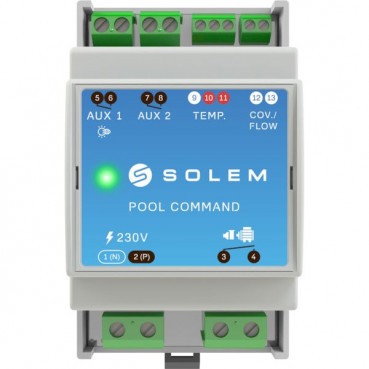 Module de commande connecté POOL COMMAND SOLEM | POOL-LRPC-32