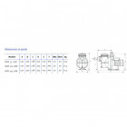 Image du produit : Pompe piscine NOX monophasée - 0.55kW ESPA | PP65830