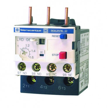 Relais thermique triphasé SC LRD - 2.5 à 4 A SCHNEIDER ELECTRIC | SC LRD 08