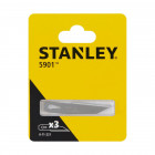 Image du produit : Lame de scalpel droite 5901 - conditionnement 3 lames Stanley | 0-11-221