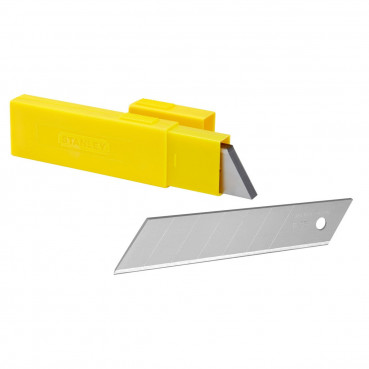 Lames de cutters 25mm - distributeur 10 lames Stanley | 0-11-325