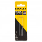 Image du produit : Lame de scalpel hobby à angle aigu - conditionnement de 5 lames - largeur 5 mm - longueur 48 mm Stanley | 0-11-411