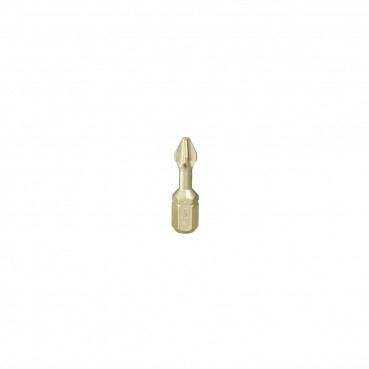 Embouts torsion phillips 25mm - 1/4" gamme professionnelle - longueur 25 mm Stanley | 1-13-689