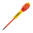 Image du produit : Tournevis Stanley pozidriv isolé 1000 Volts PZ2 x 125mm FATMAX | 1-65-419