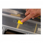 Image du produit : Organiseur Stanley 25 compartiments - largeur 32.7 cm - Hauteur 7.9 cm - longueur 460 mm | 1-92-762