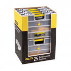 Image du produit : Organiseur Stanley 25 compartiments - largeur 32.7 cm - Hauteur 7.9 cm - longueur 460 mm | 1-92-762