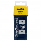 Image du produit : Agrafes cavaliers 10mm type 7 - boite de 1000 pièces Stanley | 1-CT106T