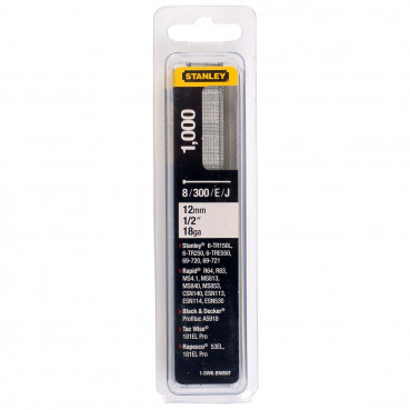 Clous 15mm - boite de 1000 pièces Stanley | 1-SWK-BN0625T