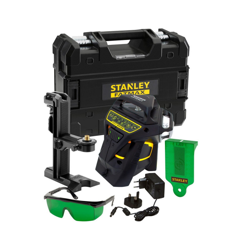 Niveau laser multiligne x3g - 360° vert FATMAX - faisceau Faisceau vert - Auto - nivellement Stanley | FMHT1-77356