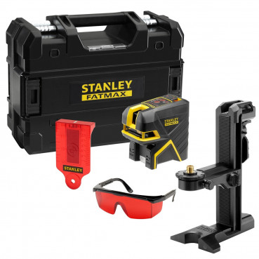 Niveau laser croix + 2 points - scpr2 - FATMAX - faisceau Faisceau rouge - Auto - nivellement Stanley | FMHT1-77414