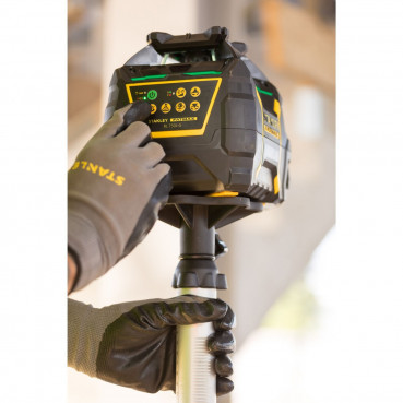 Niveau laser rotatif de chantier Pack laser Stanley complet rl750lg (li - ion) - vert | FMHT77223-1